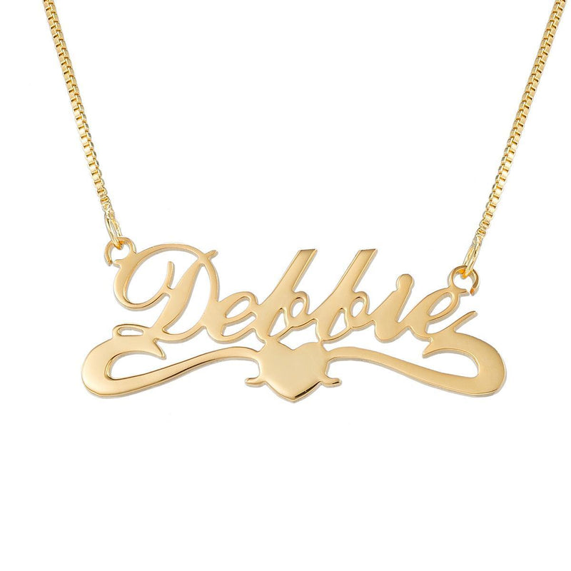 Simple atmosphere Custom Name Necklace