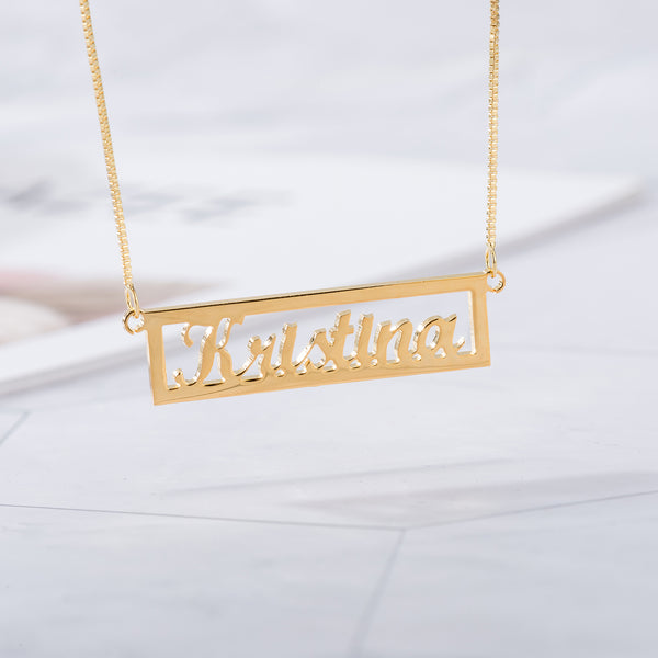 Dazzling Custom Name Necklace