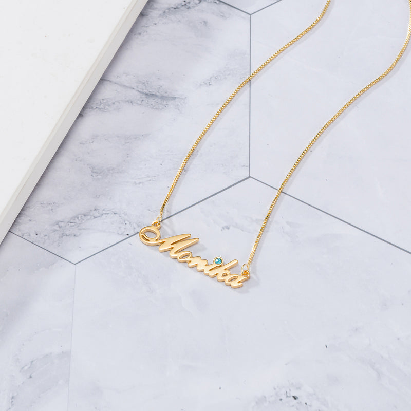 Noble Elegant Custom Name Necklace